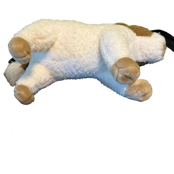 Vtg Ty Jersey Cow Classic 3rd Gen White Brown Plush 12" 1996 Textured Stuffed - Picture 4 of 8